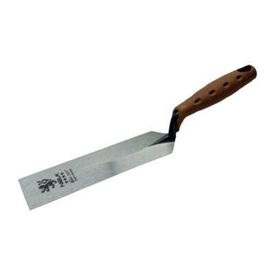 NELA Forged Margin Trowel – BiKoGrip Cork Handle NELA Forged Margin Trowel with BiKoGrip cork handle and forged carbon steel blade, available in 127x50mm, 150x50mm, and 200x50mm sizes