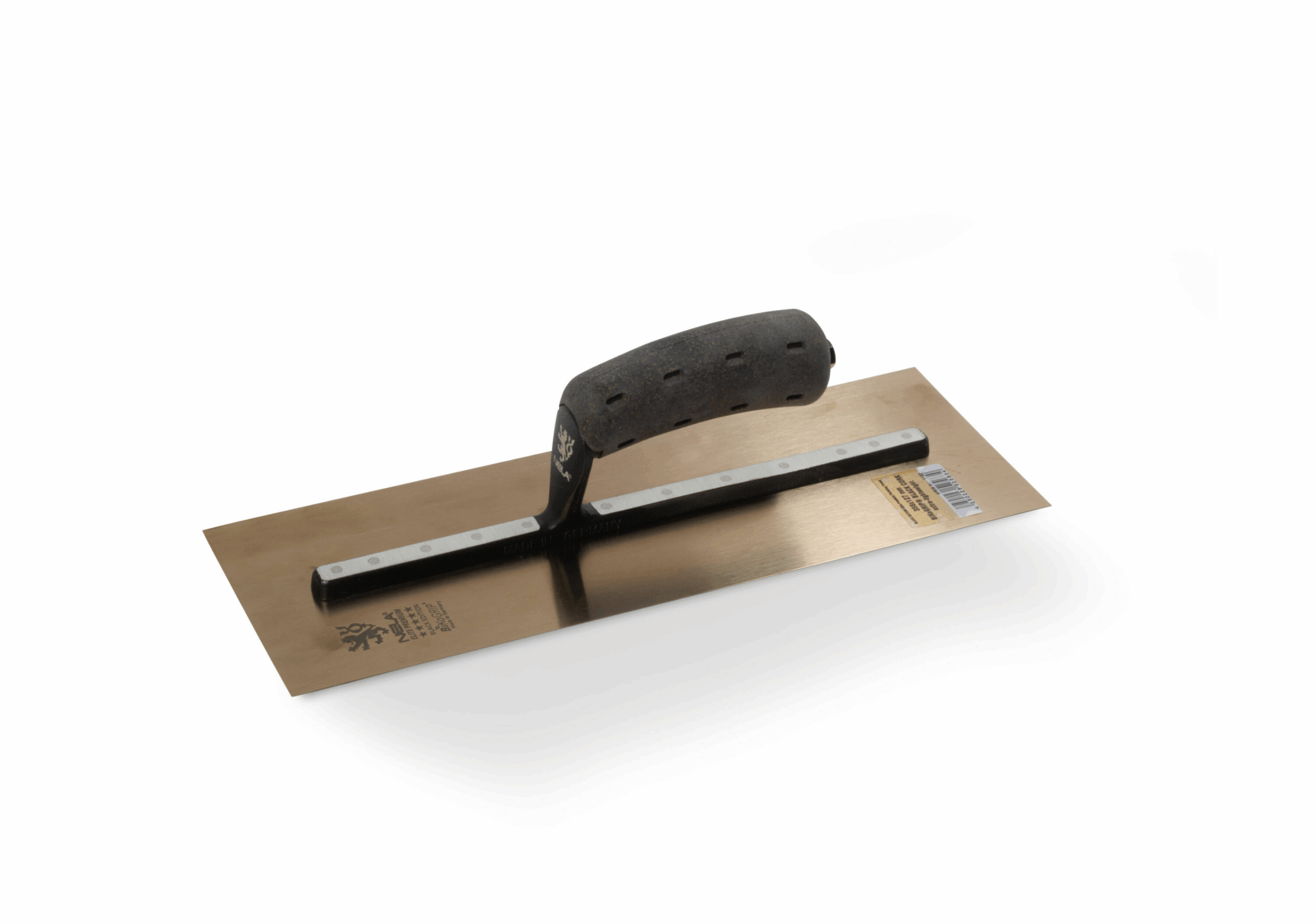 NELA Black Edition ELITE Finishing Trowel 365mm stainless steel lightweight professional finishing trowel with BiKoGRIP handle